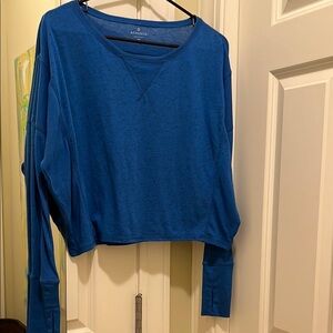 Athleta XS royal blue top